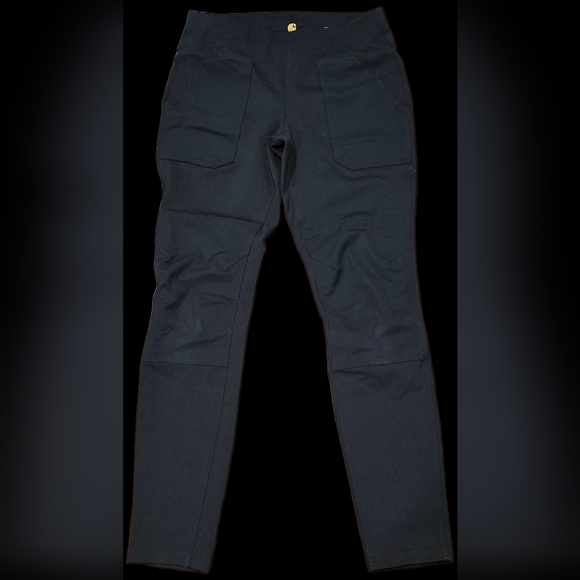 Carhartt Women's  S, Force Fitted Black Utility Leggings: Gorpcore, Workwear - Picture 3 of 8